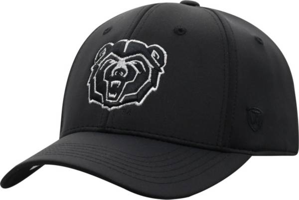 Top of the World Men's Missouri State Bears Phenom 10 1Fit Flex Black Hat