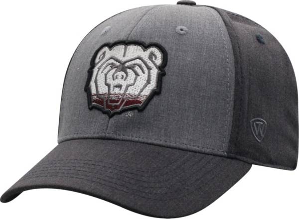 Top of the World Men's Missouri State Bears Grey Powertrip 1Fit Flex Hat