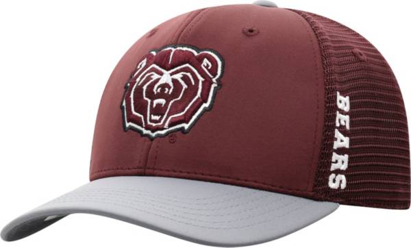 Top of the World Men's Missouri State Bears Maroon Chatter 1Fit Fitted Hat