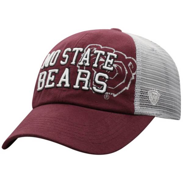 Top of the World Women's Missouri State Bears Maroon Glitter Cheer Adjustable Hat