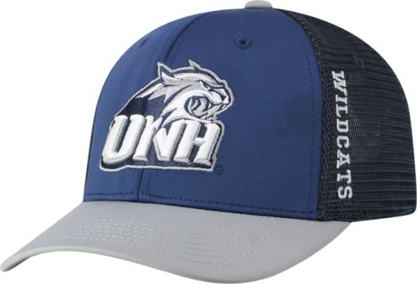 Top of the World Men's New Hampshire Wildcats Blue Chatter 1Fit Fitted Hat