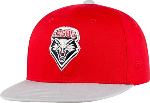 Top of the World Youth New Mexico Lobos Cherry Maverick Adjustable Hat