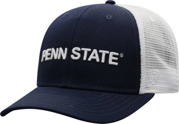 Top of the World Men's Penn State Nittany Lions Blue/White BB Two-Tone Adjustable Hat