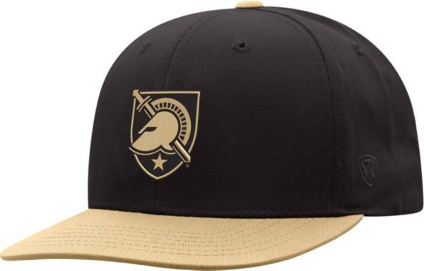 Top of the World Youth Army West Point Black Knights Maverick Adjustable Army Black Hat