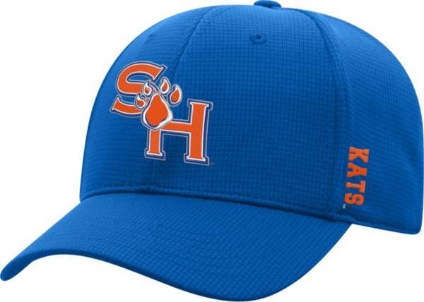 Top of the World Men's Sam Houston Bearkats Blue Booster Plus 1Fit Flex Hat