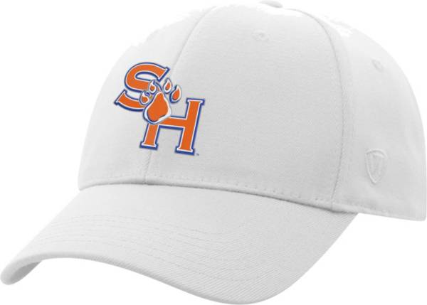 Top of the World Men's Sam Houston Bearkats Premium 1Fit Flex White Hat