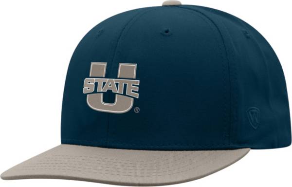 Top of the World Youth Utah State Aggies Blue Maverick Adjustable Hat