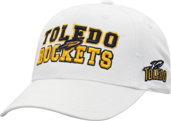 Top of the World Men's Toledo Rockets Teamwork Adjustable White Hat