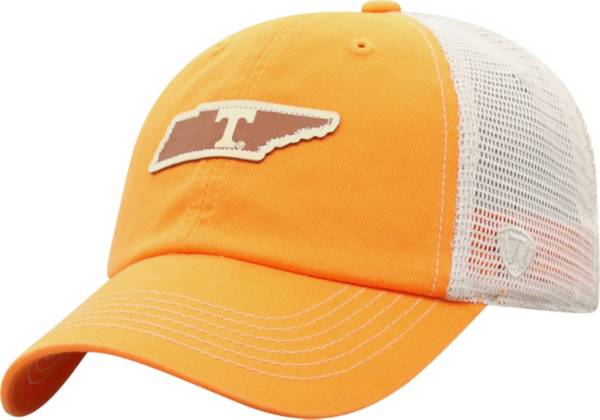 Top of the World Men's Tennessee Volunteers Tennessee Orange Logo Adjustable Hat