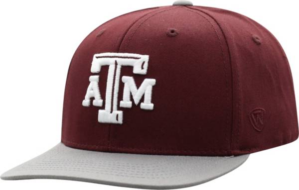 Top of the World Youth Texas A&M Aggies Maroon Maverick Adjustable Hat