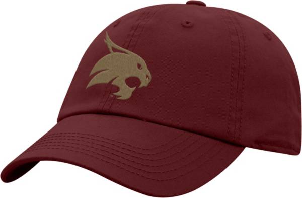 Top of the World Men's Texas State Bobcats Maroon Crew Washed Cotton Adjustable Hat