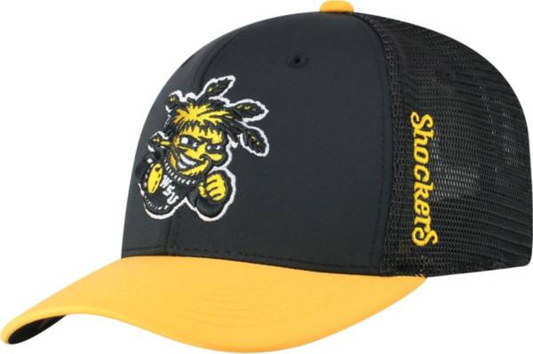 Top of the World Men's Wichita State Shockers Chatter 1Fit Fitted Black Hat