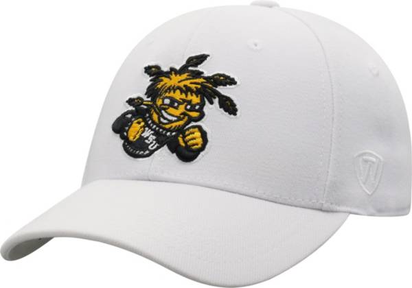 Top of the World Men's Wichita State Shockers Premium 1Fit Flex White Hat