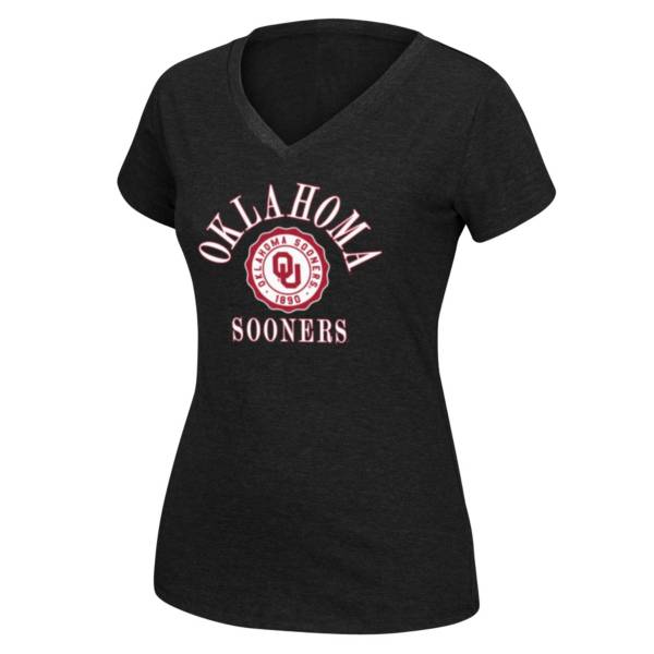 Top of the World Women's Oklahoma Sooners Favorite Black T-Shirt