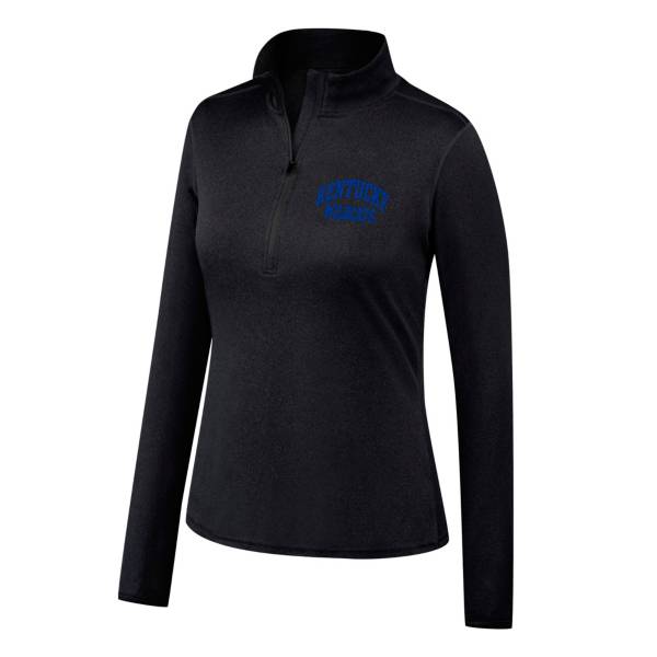 Top of the World Women's Oklahoma Sooners Motion Black Half-Zip Shirt