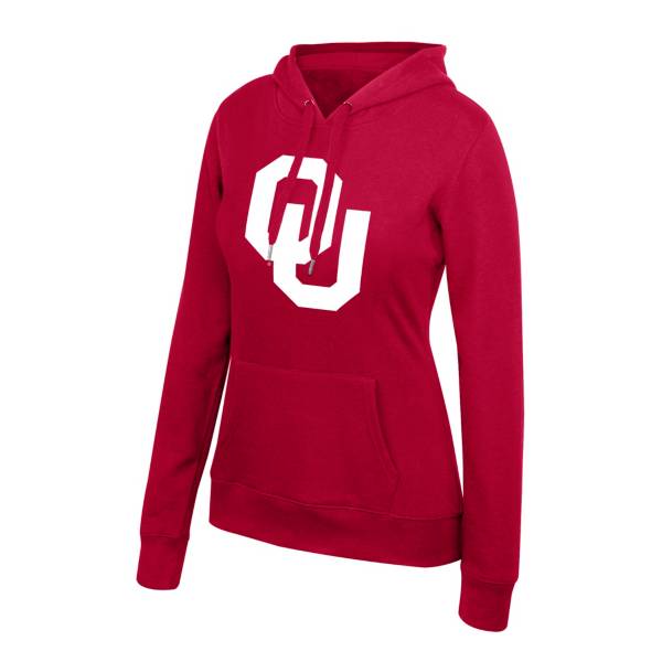 Top of the World Women's Oklahoma Sooners Essential Crimson Pullover Sweatshirt product image