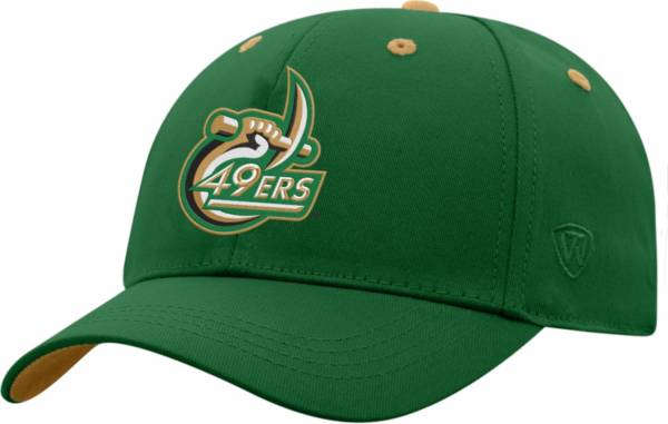 Top of the World Youth Charlotte 49ers Green Rookie Hat