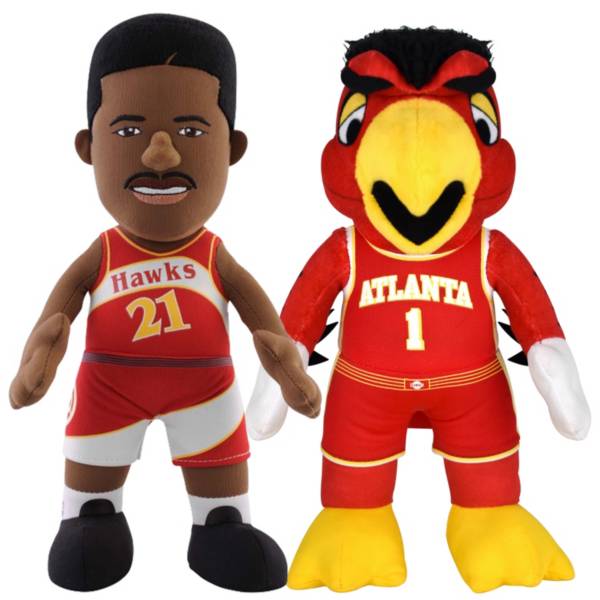 Bleacher Creatures Atlanta Hawks Wilkens & Harry Smusher Plush Duo