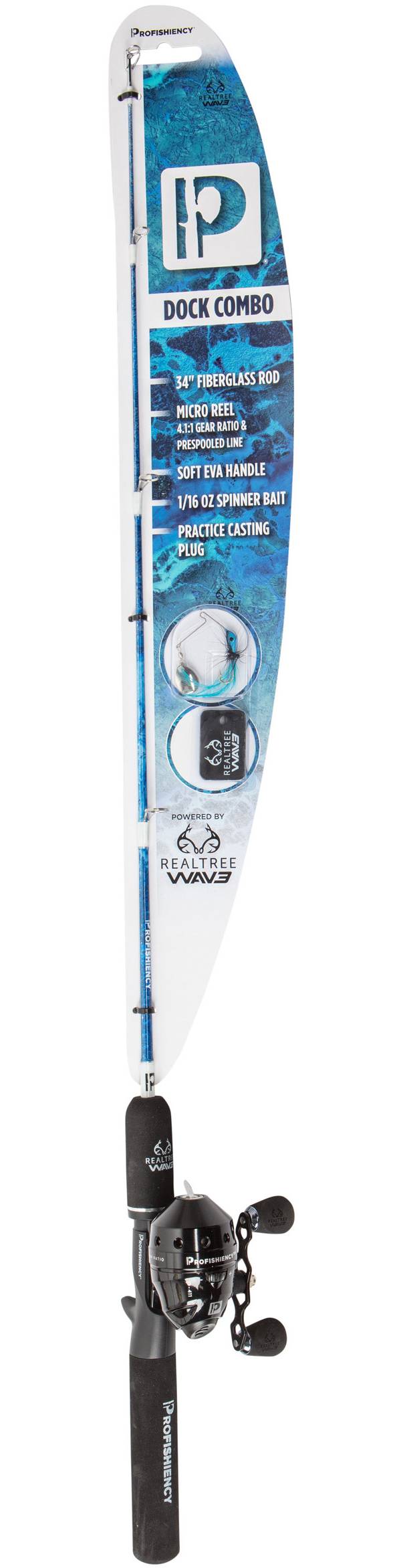 Lil' Anglers Profishiency RealTree Wave Dock Combo