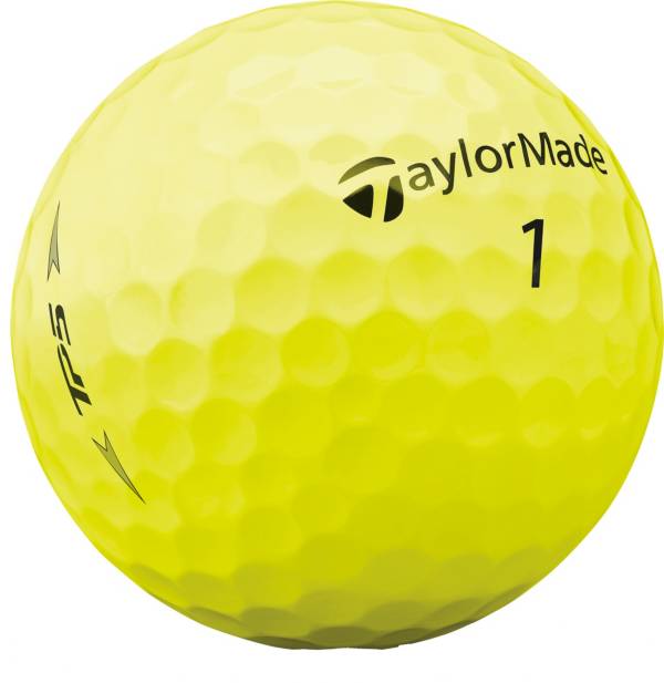 TaylorMade 2019 TP5 Yellow Golf Balls