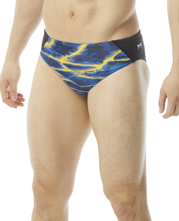 TYR Men's Lambent Racer Brief