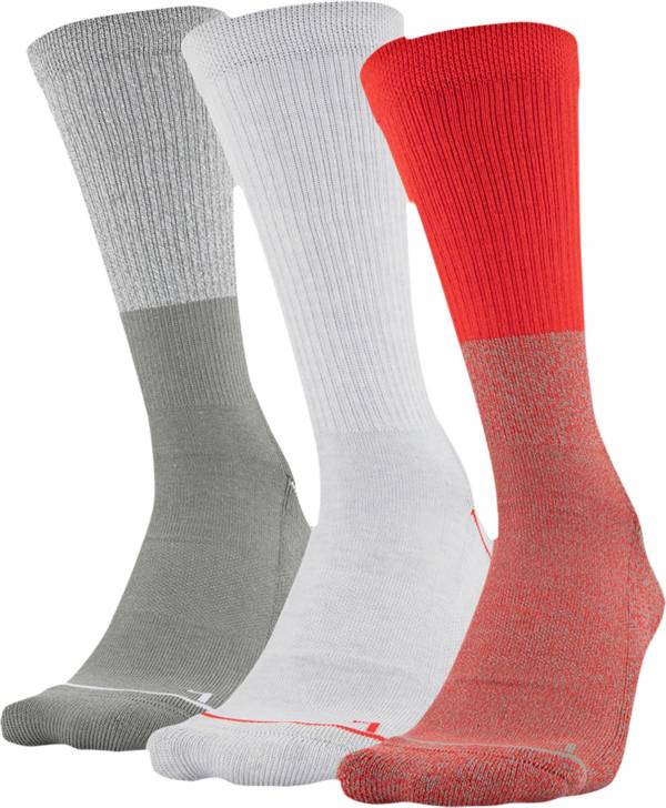 Under Armour Men's Phenom Crew Socks – 3 Pack