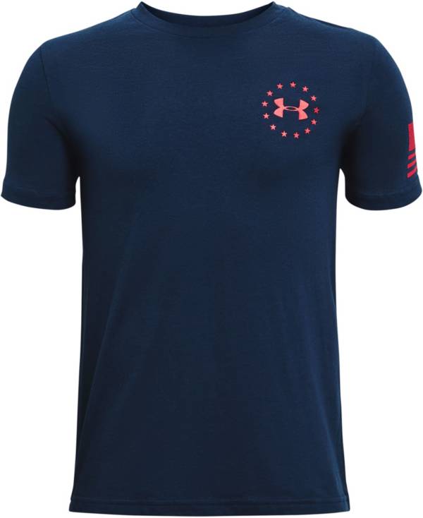 Under Armour Boys' Freedom Flag Shirt