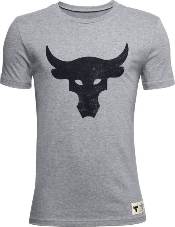 Under Armour Boys' Project Rock Brahma Bull T-Shirt