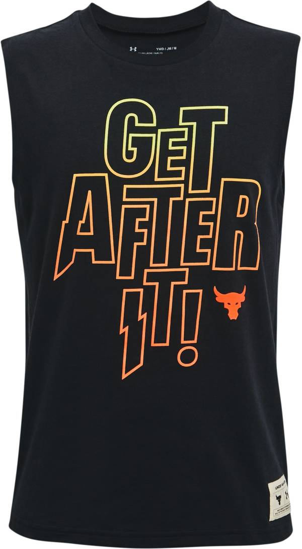 Under Armour Boys' Project Rock Get After It Tank Top