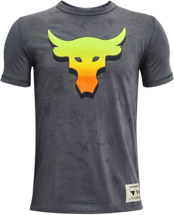 Under Armour Boys' Project Rock SMS T-Shirt