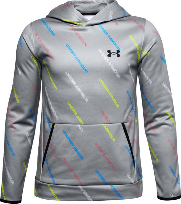 Under Armour Boys' Armour Fleece Printed Hoodie