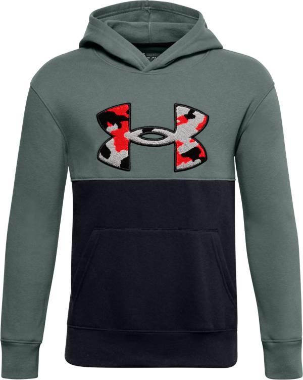 Under Armour Boys' Rival Fleece Amp Hoodie