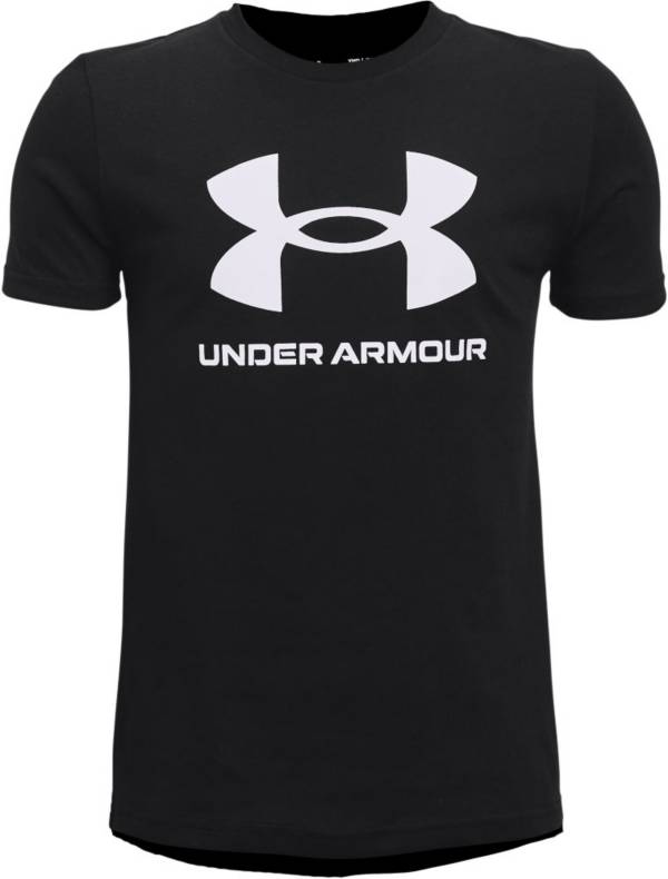 Under Armour Boys' Sportstyle Logo Short Sleeve T-Shirt