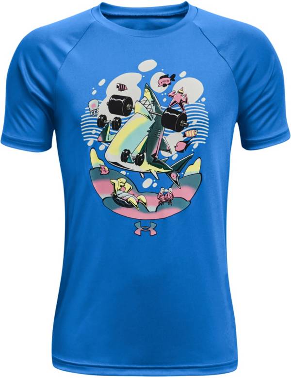 Under Armour Boys' Tech Shark Lift Short Sleeve T-Shirt product image
