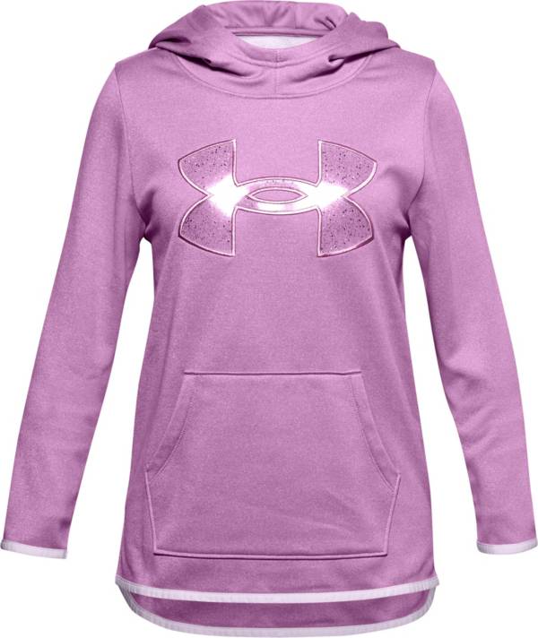 Under Armour Girls' Armour Fleece Big Logo Hoodie