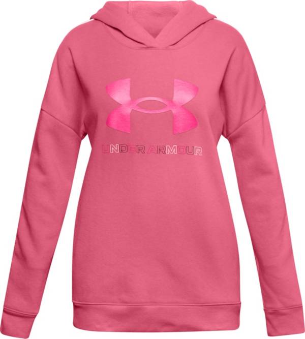 Under Armour Girls' Rival+ Fleece Hoodie product image