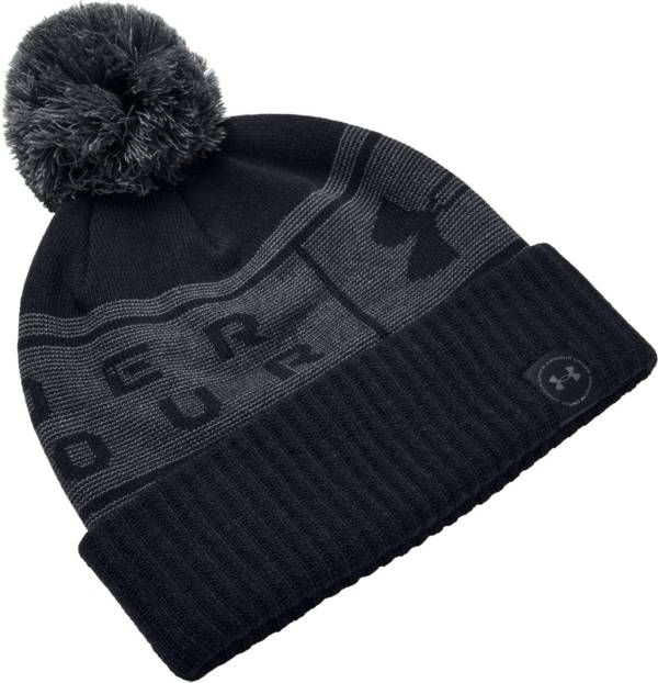 Under Armour Men's Big Logo Pom Beanie