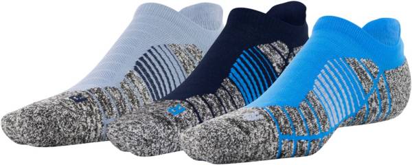 Under Armour Men's Elevated+ Performance No Show Socks - 3 Pack