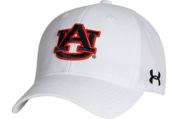 Under Armour Men's Auburn Tigers Adjustable White Hat