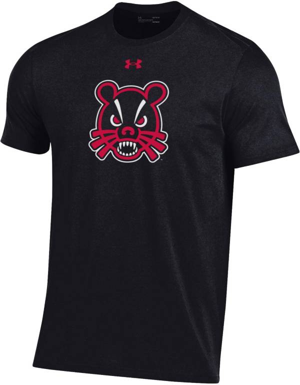 Under Armour Men's Cincinnati Bearcats Performance Cotton Black T-Shirt