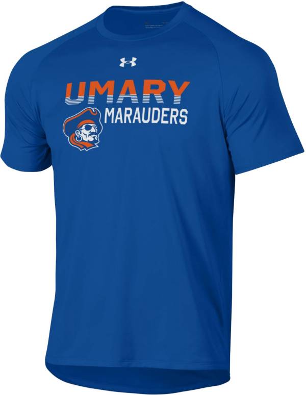 Under Armour Men's Mary Marauders Blue Tech Performance T-Shirt