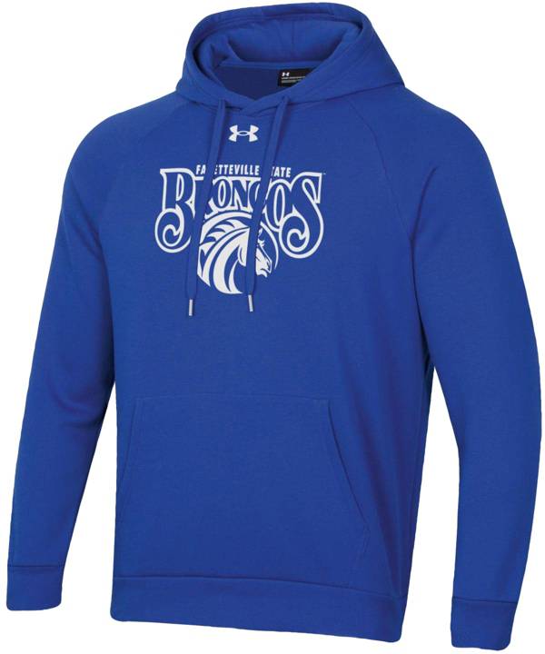 Under Armour Men's Fayetteville State Broncos Blue All Over Hoodie