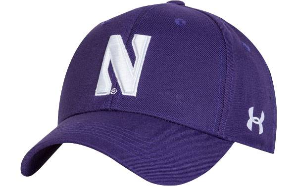 Under Armour Men's Northwestern Wildcats Purple Adjustable Hat