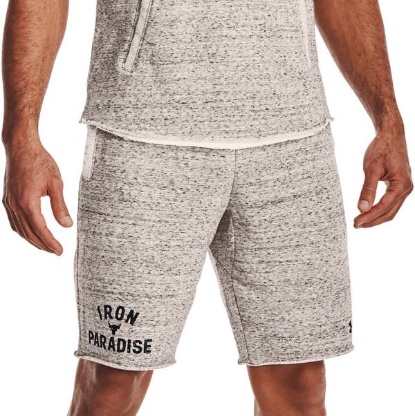 Under Armour Men's Project Rock Terry Iron Shorts