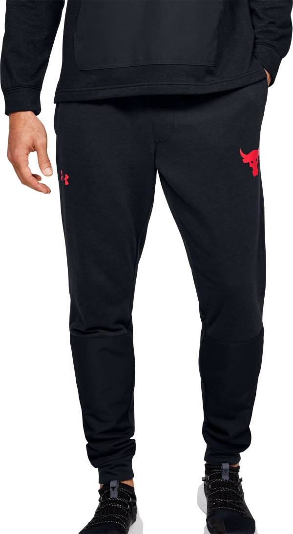 Under Armour Men's Project Rock Terry Fleece Joggers