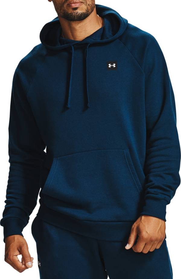 UNDER ARMOUR MENS RIVAL FULL ZIP HOODY BRAND NEW SIZE XL NAVY 