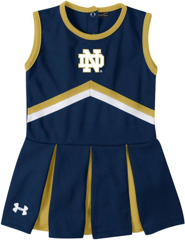 Under Armour Toddler Girls' Notre Dame Fighting Irish Navy Cheer Dress