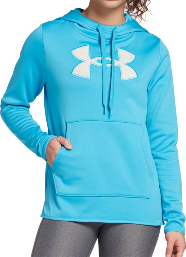 Under Armour Women's Armour Fleece Chenille Shine Pullover Hoodie