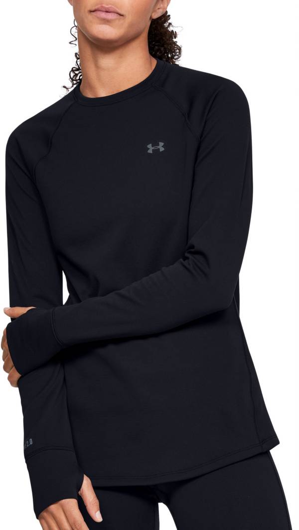 Under Armour Women's Base 2.0 Crewneck Long Sleeve Shirt