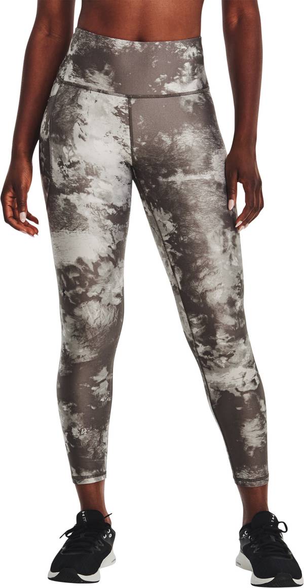 Under Armour Women's HeatGear Print No-Slip 7/8 Leggings